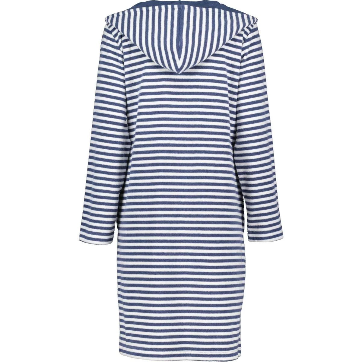 Cawö Campus 834 Damenbademantel, 80% Baumwolle, 20% Polyester, Kurzmantel mit Kapuze 3