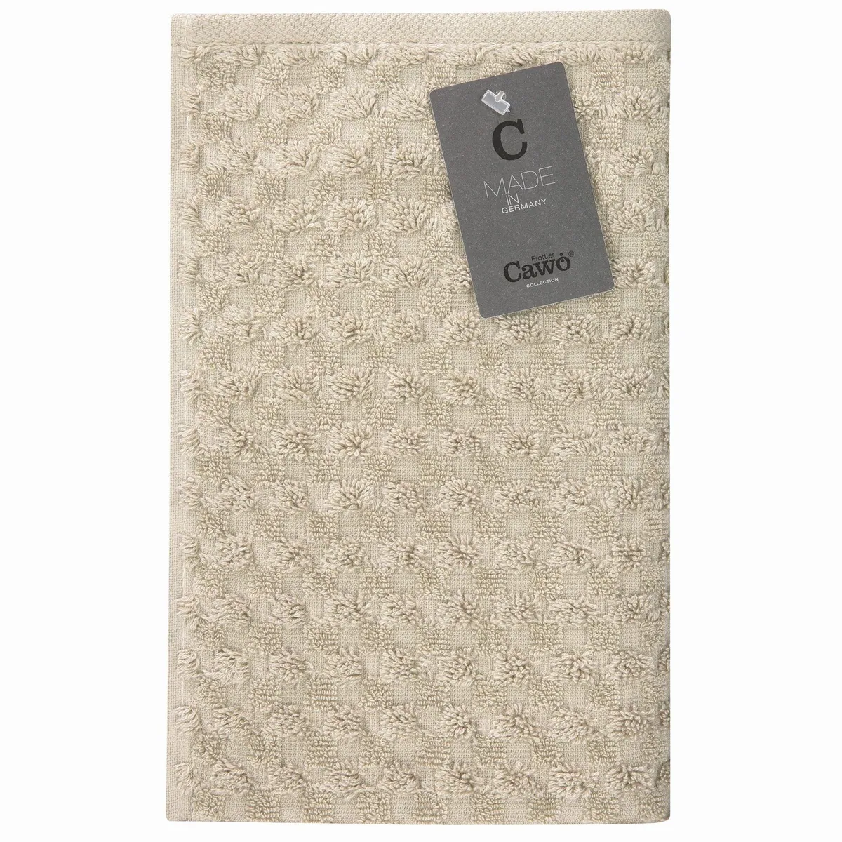 Cawö Cuisine Pro Geschirrtuch, 100% Baumwolle, hoch-tief Optik, hautfreundlich 2