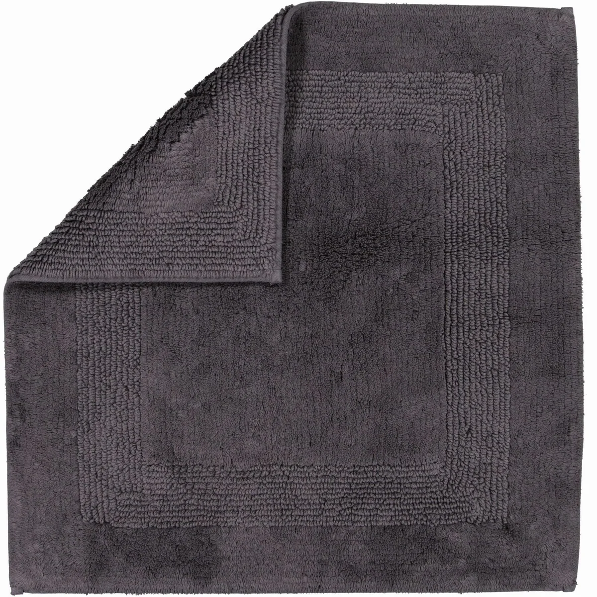 Cawö Home Badematte Luxus, 100% Baumwolle, Wendeteppich