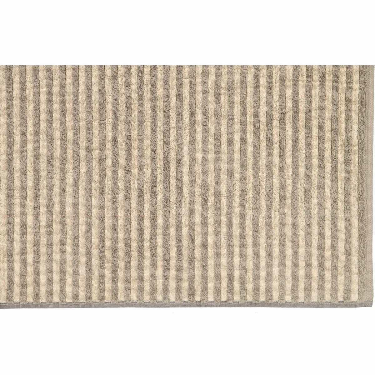 Cawö Duschmatte Two-Tone Stripes 480, 100% Baumwolle, hautfreundlich, strapazierfähig, gestreiftes Design 3