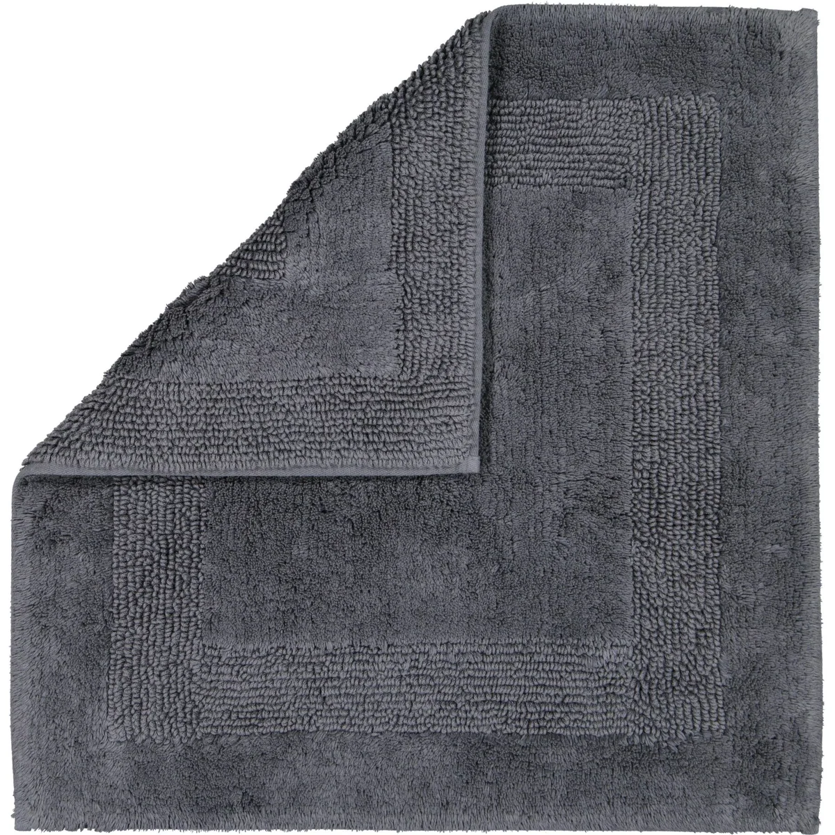 Cawö Badematte Luxus, 100% Baumwolle, Wendeteppich, beidseitig verwendbar