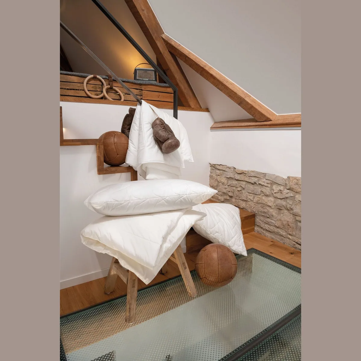 Centa-Star Microfaserbettdecke Sport Line, 100% Baumwolle, leichte Active-Microfaserfüllung 2