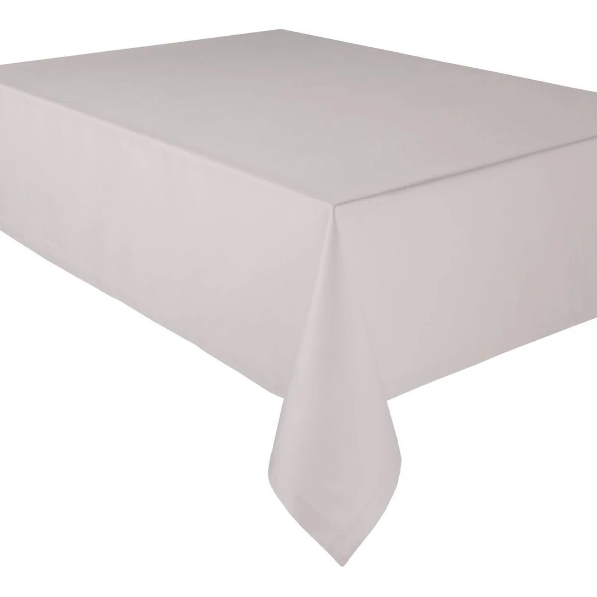 Curt Bauer Gent Tischdecke, 100% Baumwolle, dunstgrau, 160 cm x 300 cm