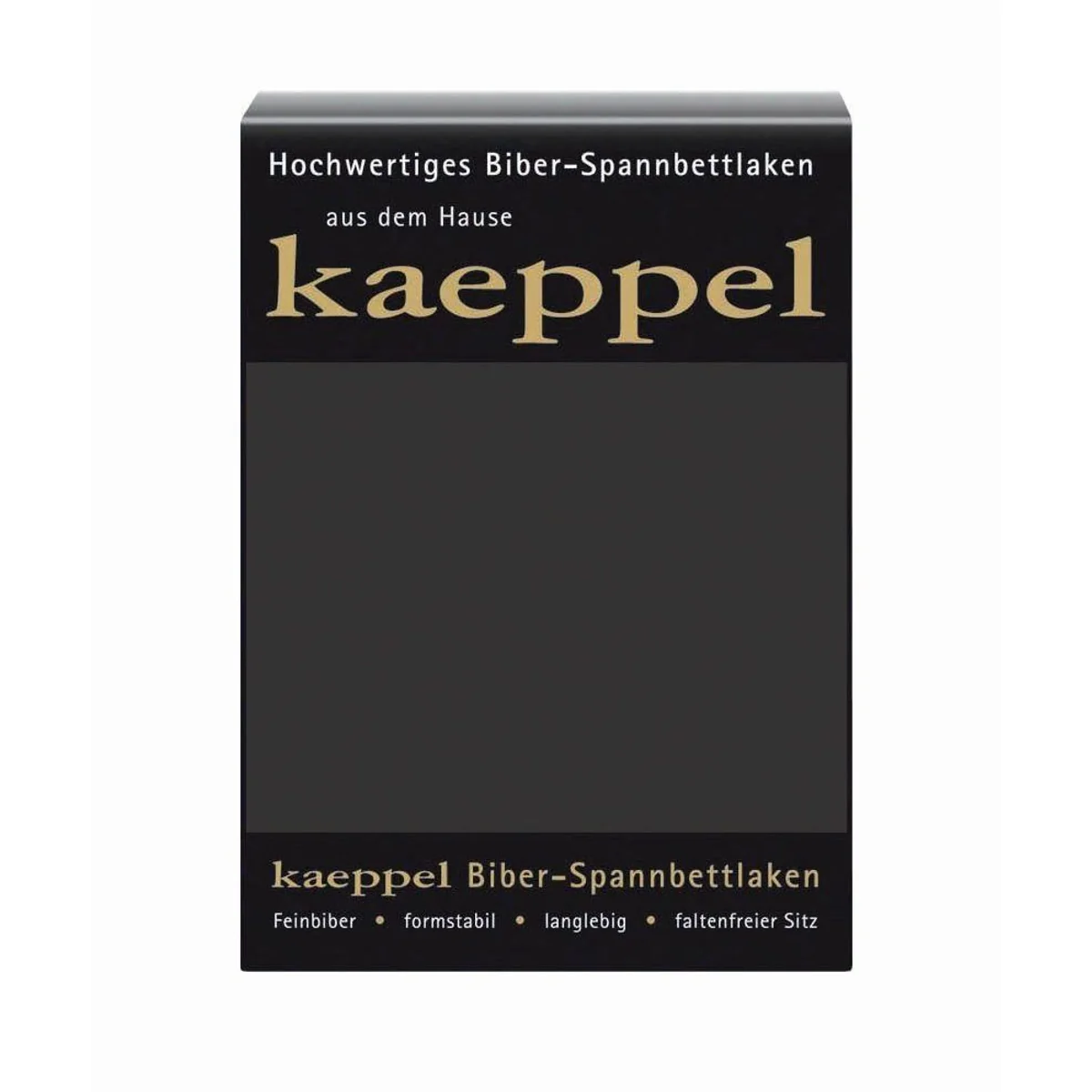 Kaeppel Biber Spannbettlaken, 100% Baumwolle, waschbar bis 60°C, kuschelig weich