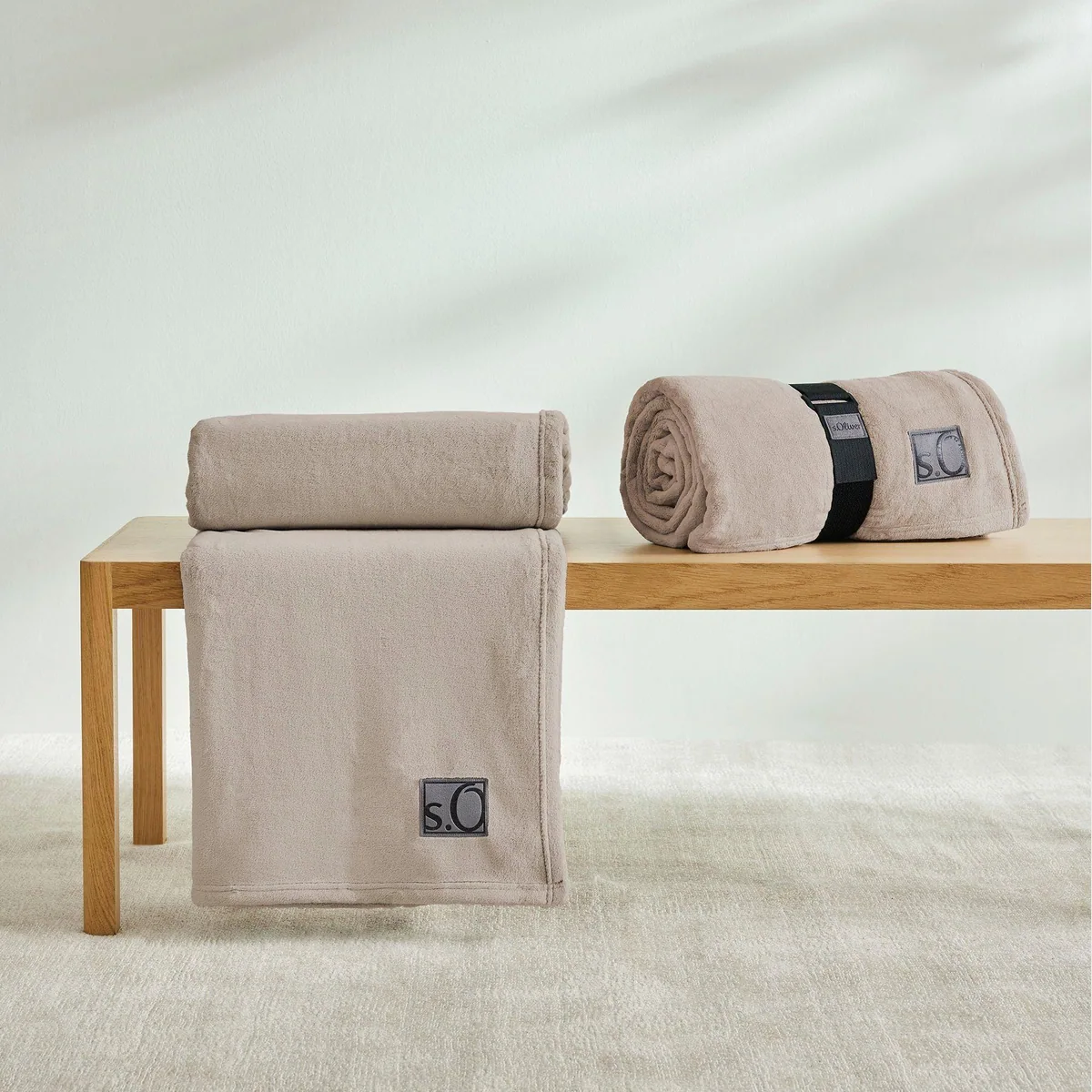 s.Oliver Kuschelsoft Decke, 150 x 200 cm, 330 g/m², bunt