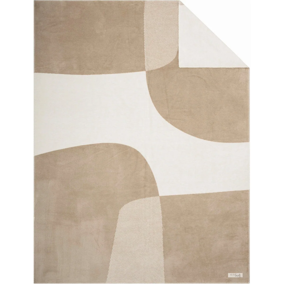 s.Oliver Kuscheldecke, abstraktes Design, waschbar bis 30°C 3