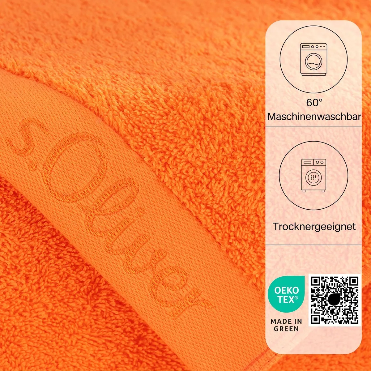 s.Oliver Duschtuch, 600 g/m², 100 % Baumwolle, schnelltrocknend, große Farbauswahl 4